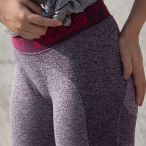 Gymshark flex leggings pink and purple size xs